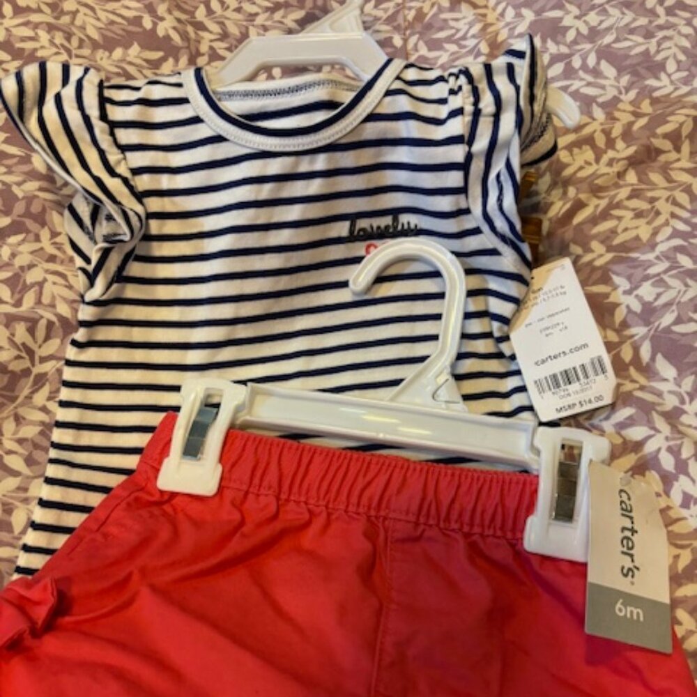 Brand new 2-piece shorts set
